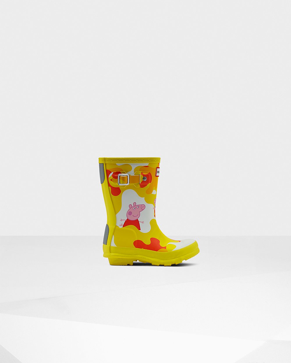 Kids Hunter Rain Boots Yellow - Original Little Peppa Pig - 1974385-DB